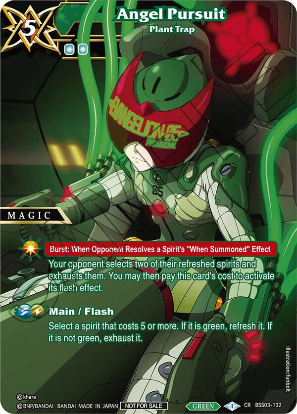 Angel Pursuit - Plant Trap, Battle Spirits Saga Promo Cards BSS03-132