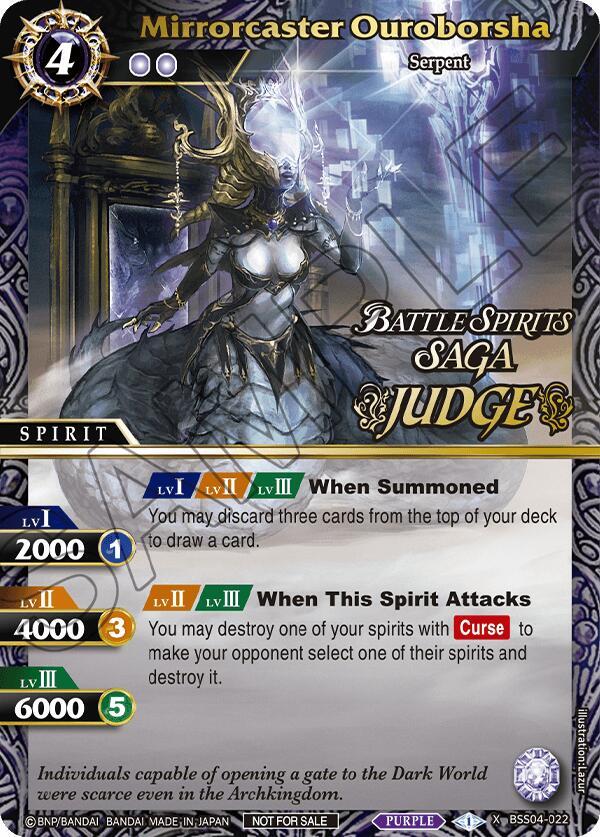 Mirrorcaster Ouroborsha (Judge Pack 2024 Vol. 1), Launch & Event Promos BSS04-022