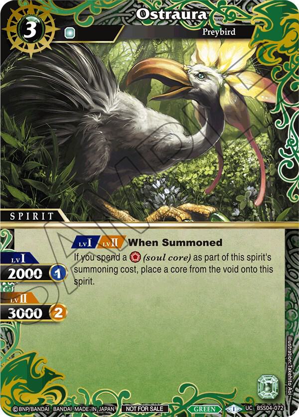 Ostraura (Grand Tour Finalist Card Set 2024 Vol. 1), Launch & Event Promos BSS04-072
