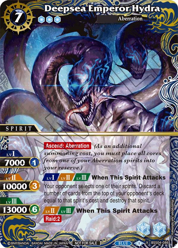 Deepsea Emperor Hydra (Grand Tour Finalist Card Set 2024 Vol. 1), Launch & Event Promos BSS04-086