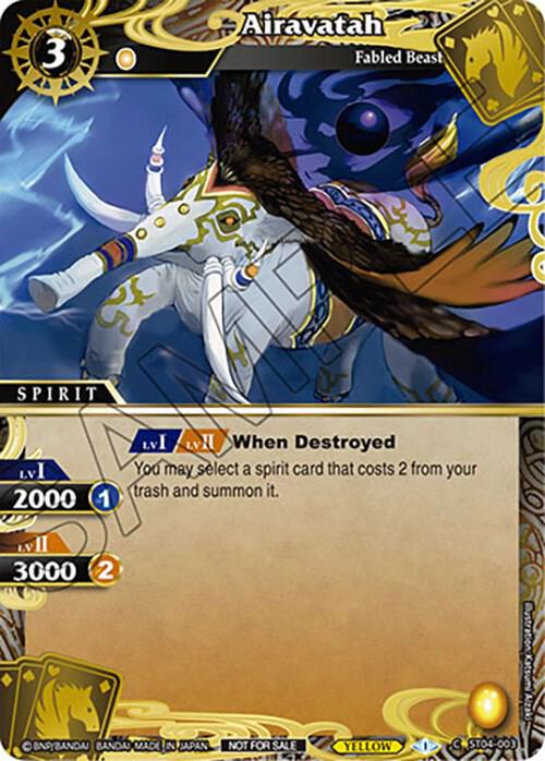 Airavatah (Finalist Card Set Vol. 4), Launch & Event Promos ST04-003