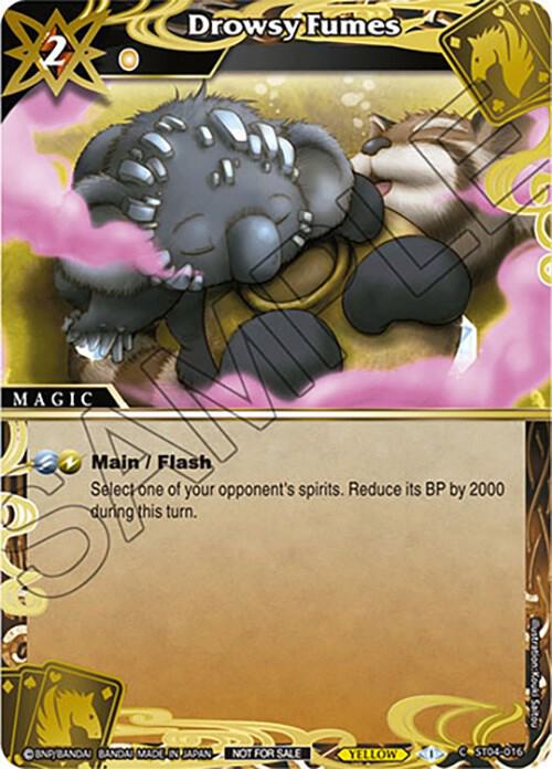 Drowsy Fumes (Finalist Card Set Vol. 4), Launch & Event Promos ST04-016