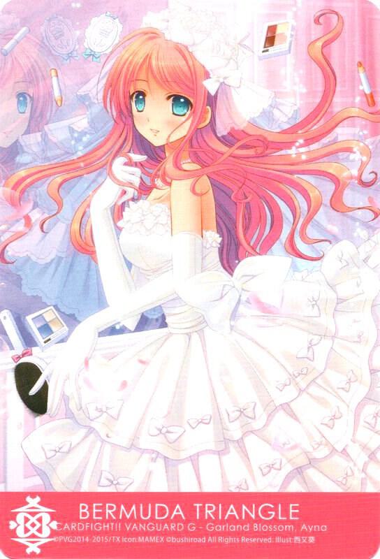 Bermuda Triangle - Garland Blossom, Ayna, Clan Cards G-CB03/C12EN