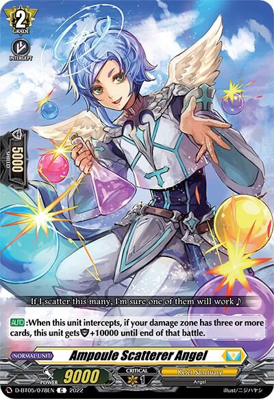 Ampoule Scatterer Angel, D-BT05: Triumphant Return of the Brave Heroes D-BT05/078EN