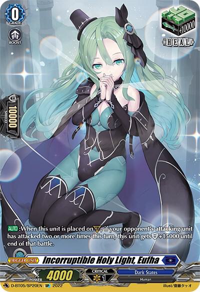 Incorruptible Holy Light, Eufha (SP), D-BT05: Triumphant Return of the Brave Heroes D-BT05/SP20EN