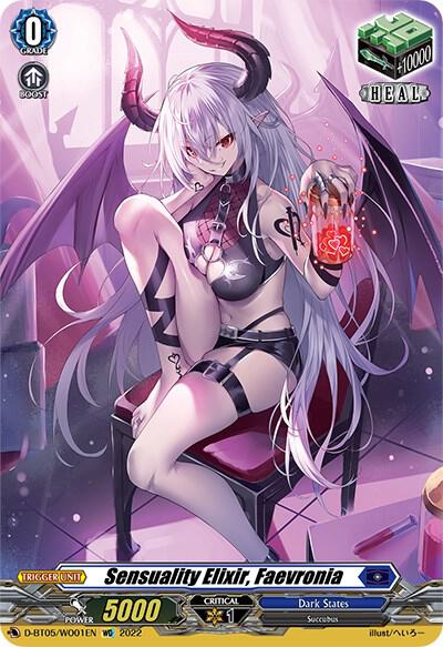 Sensuality Elixir, Faevronia, D-BT05: Triumphant Return of the Brave Heroes D-BT05/WO01EN