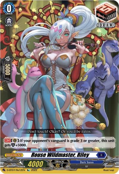 Rouse Wildmaster, Riley, D-BT07: Raging Flames Against Emerald Storm D-BT07/Re12EN