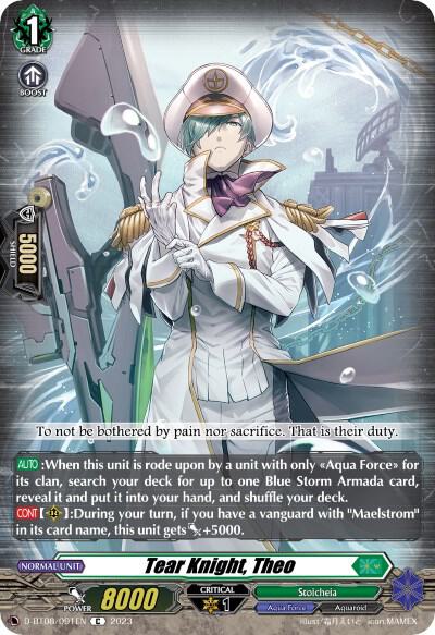 Tear Knight, Theo, D-BT08: Minerva Rising D-BT08/091EN