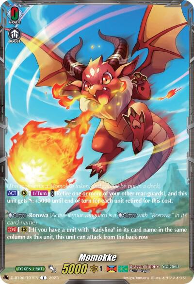 Momokke Token, D-BT08: Minerva Rising D-BT08/T01EN
