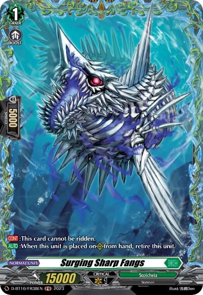 Surging Sharp Fangs (FR), D-BT10: Dragon Masquerade D-BT10/FR38EN