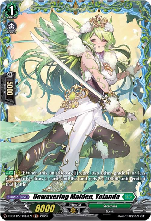 Unwavering Maiden, Yolanda (FR), D-BT12: Evenfall Onslaught D-BT12/FR34EN
