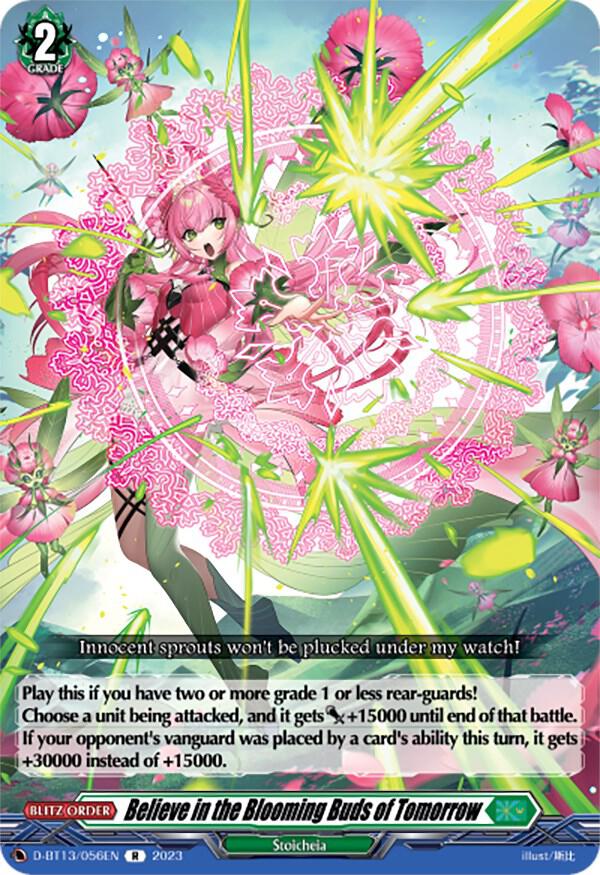 Believe in the Blooming Buds of Tomorrow, D-BT13: Flight of Chakrabarthi D-BT13/056EN