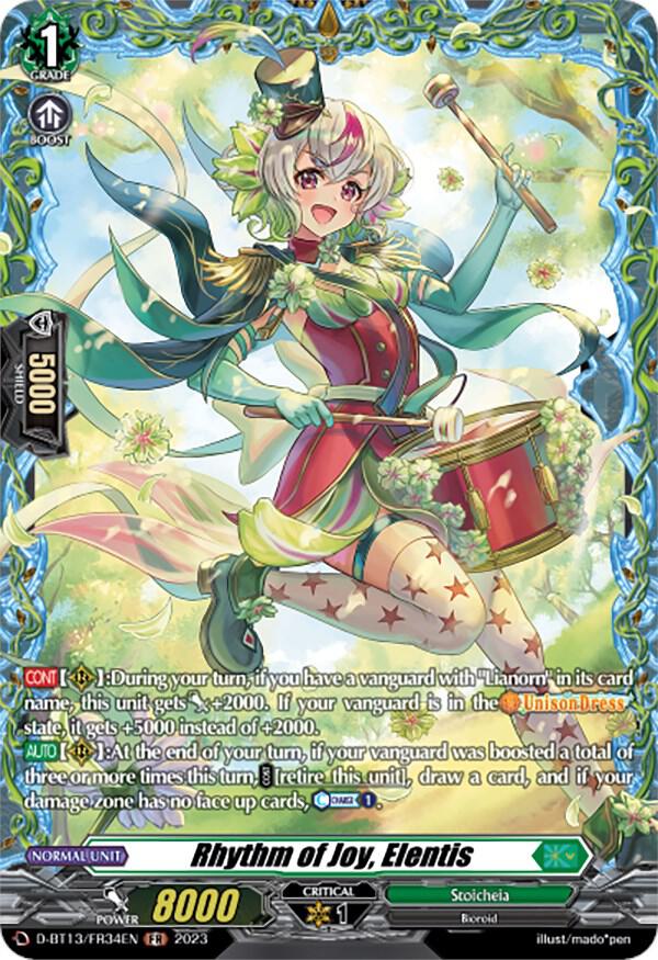 Rhythm of Joy, Elentis (FR), D-BT13: Flight of Chakrabarthi D-BT13/FR34EN