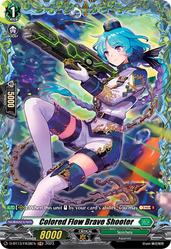 Colored Flow Brave Shooter (FR), D-BT13: Flight of Chakrabarthi D-BT13/FR38EN