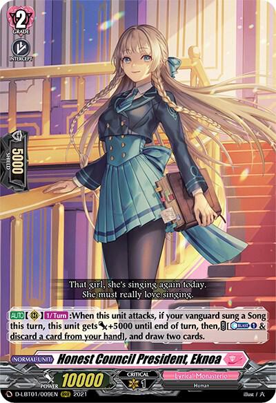 Honest Council President, Eknoa, D-LBT01: Lyrical Melody D-LBT01/009EN