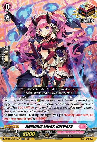 Demonic Fever, Garviera, D-LBT01: Lyrical Melody D-LBT01/025EN