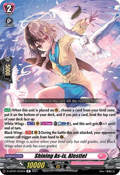 Shining As-is, Alestiel, D-LBT01: Lyrical Melody D-LBT01/034EN