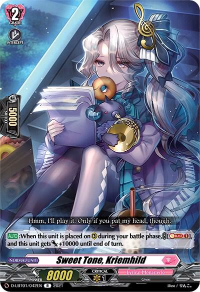 Sweet Tone, Kriemhild, D-LBT01: Lyrical Melody D-LBT01/042EN