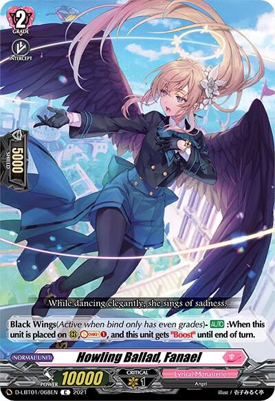 Howling Ballad, Fanael, D-LBT01: Lyrical Melody D-LBT01/068EN