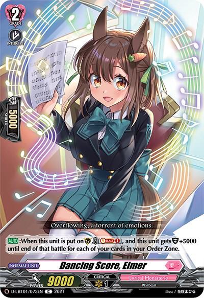 Dancing Score, Elmer, D-LBT01: Lyrical Melody D-LBT01/073EN