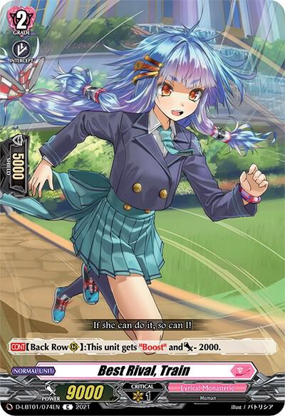 Best Rival, Train, D-LBT01: Lyrical Melody D-LBT01/074EN