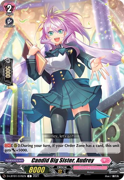 Candid Big Sister, Audrey, D-LBT01: Lyrical Melody D-LBT01/076EN