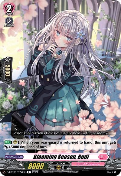 Blooming Season, Rudi, D-LBT01: Lyrical Melody D-LBT01/077EN