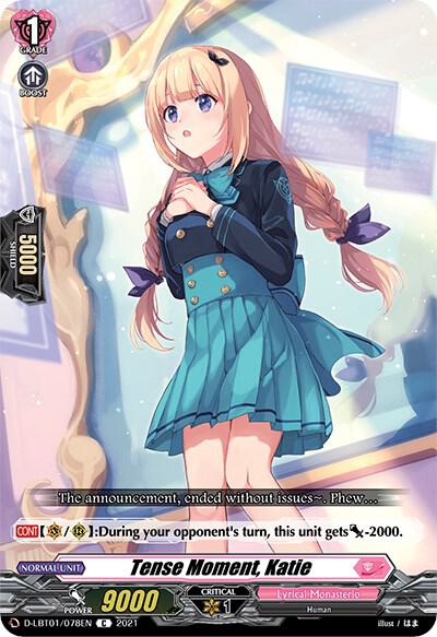 Tense Moment, Katie, D-LBT01: Lyrical Melody D-LBT01/078EN