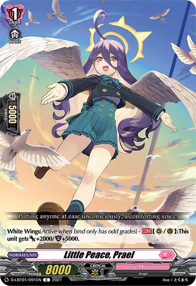 Little Peace, Prael, D-LBT01: Lyrical Melody D-LBT01/091EN