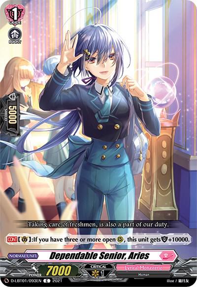 Dependable Senior, Aries, D-LBT01: Lyrical Melody D-LBT01/093EN