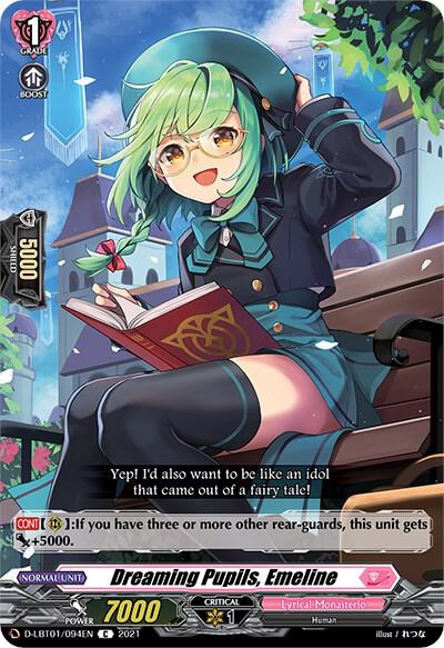 Dreaming Pupils, Emeline, D-LBT01: Lyrical Melody D-LBT01/094EN