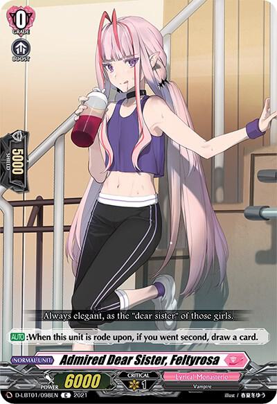 Admired Dear Sister, Feltyrosa, D-LBT01: Lyrical Melody D-LBT01/098EN