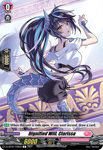 Dignified Will, Clarissa, D-LBT01: Lyrical Melody D-LBT01/102EN