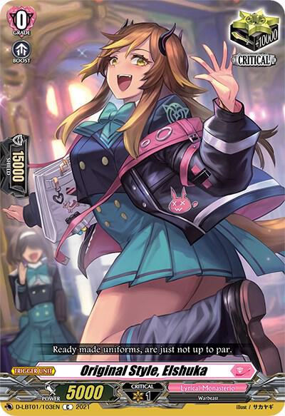 Original Style, Elshuka, D-LBT01: Lyrical Melody D-LBT01/103EN