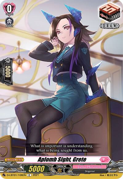 Aplomb Sight, Grete, D-LBT01: Lyrical Melody D-LBT01/106EN
