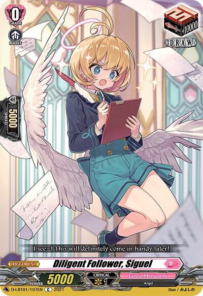 Diligent Follower, Siguel, D-LBT01: Lyrical Melody D-LBT01/107EN