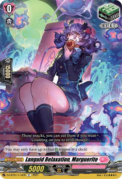 Languid Relaxation, Marguerite, D-LBT01: Lyrical Melody D-LBT01/114EN