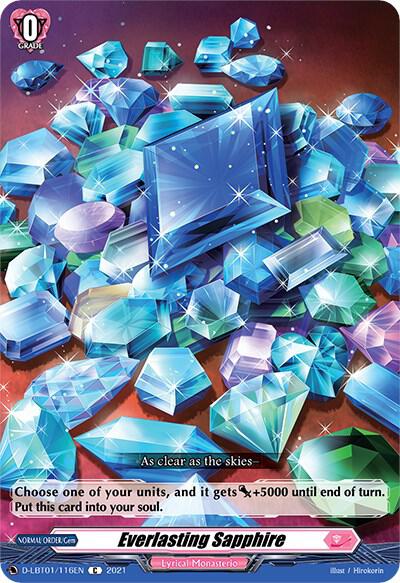 Everlasting Sapphire, D-LBT01: Lyrical Melody D-LBT01/116EN