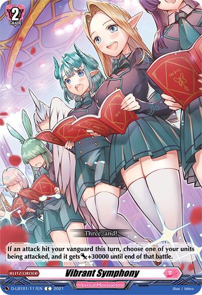 Vibrant Symphony, D-LBT01: Lyrical Melody D-LBT01/117EN