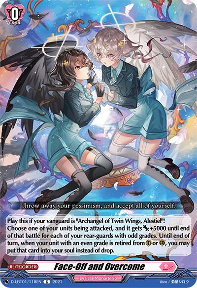 Face-Off and Overcome, D-LBT01: Lyrical Melody D-LBT01/118EN