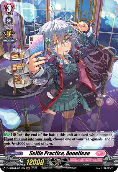 Selfie Practice, Anneliese (Holo), D-LBT01: Lyrical Melody D-LBT01/H01EN