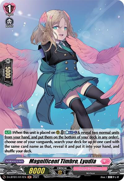 Magnificent Timbre, Lyudia (Holo), D-LBT01: Lyrical Melody D-LBT01/H17EN
