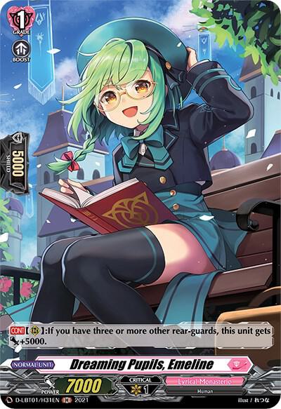 Dreaming Pupils, Emeline (Holo), D-LBT01: Lyrical Melody D-LBT01/H31EN