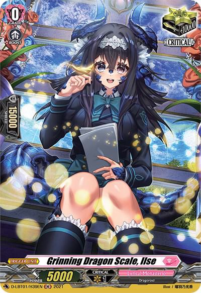 Grinning Dragon Scale, Ilse (Holo), D-LBT01: Lyrical Melody D-LBT01/H39EN