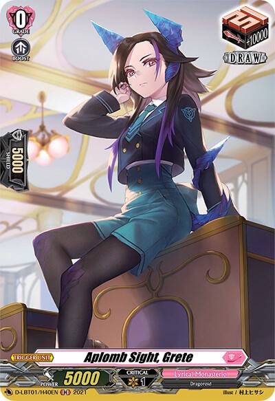 Aplomb Sight, Grete (Holo), D-LBT01: Lyrical Melody D-LBT01/H40EN