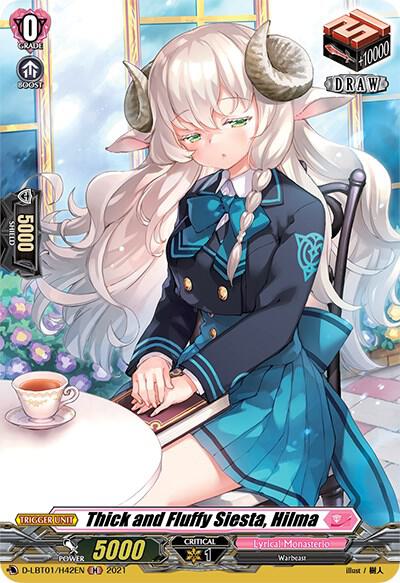 Thick and Fluffy Siesta, Hilma (Holo), D-LBT01: Lyrical Melody D-LBT01/H42EN