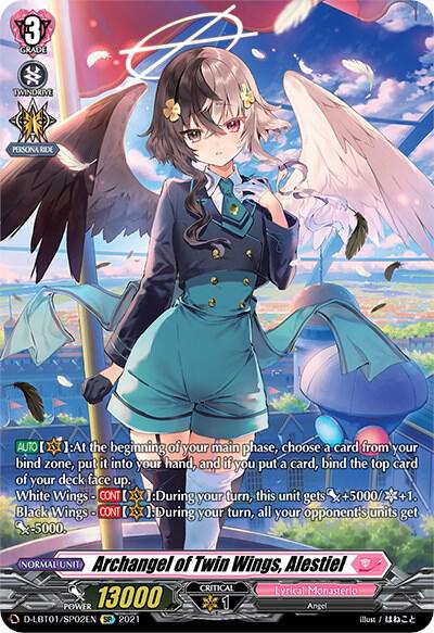 Archangel of Twin Wings, Alestiel (SP), D-LBT01: Lyrical Melody D-LBT01/SP02EN
