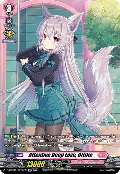 Attentive Deep Love, Ottilie (SP), D-LBT01: Lyrical Melody D-LBT01/SP06EN