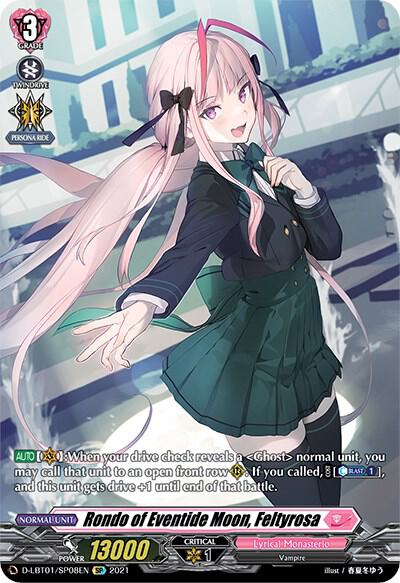 Rondo of Eventide Moon, Feltyrosa (SP), D-LBT01: Lyrical Melody D-LBT01/SP08EN