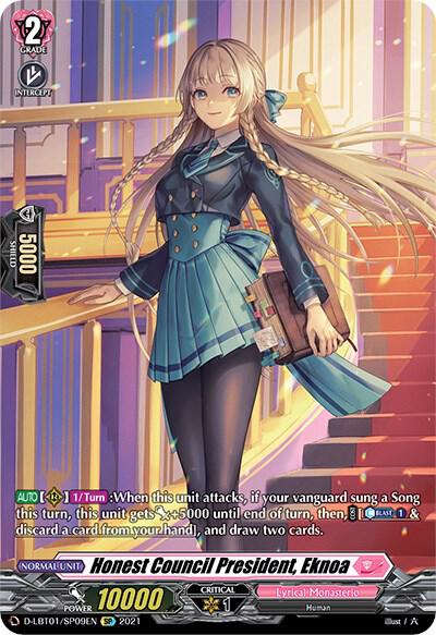 Honest Council President, Eknoa (SP), D-LBT01: Lyrical Melody D-LBT01/SP09EN